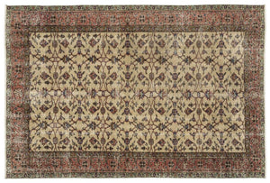 Apex Vintage Halı Naturel 12821 163 x 245 cm