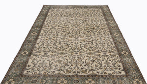 Apex Vintage Halı Naturel 14438 166 x 292 cm