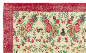 Apex Vintage Halı Naturel 17488 187 x 306 cm