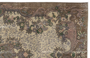 Apex Vintage Halı Naturel 9487 165 x 300 cm