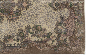 Apex Vintage Halı Naturel 9487 165 x 300 cm
