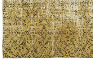 Apex Vintage Carpet Yellow 10028 178 x 261 cm