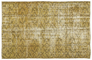 Apex Vintage Halı Sarı 10028 178 x 261 cm