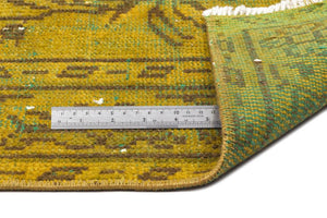 Apex Vintage Carpet Yellow 10734 155 x 235 cm