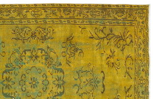 Apex Vintage Carpet Yellow 10734 155 x 235 cm