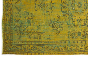 Apex Vintage Carpet Yellow 10734 155 x 235 cm