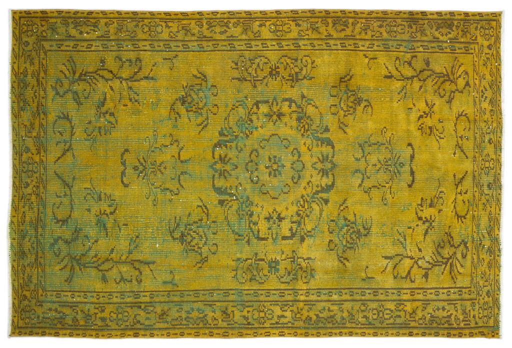 Apex Vintage Halı Sarı 10734 155 x 235 cm