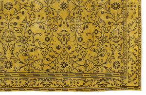 Apex Vintage Carpet Yellow 10902 176 x 284 cm