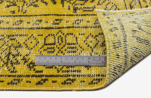 Apex Vintage Carpet Yellow 13308 175 x 285 cm
