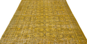Apex Vintage Carpet Yellow 13308 175 x 285 cm