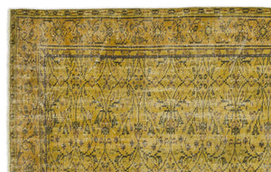Apex Vintage Carpet Yellow 14002 173 x 280 cm