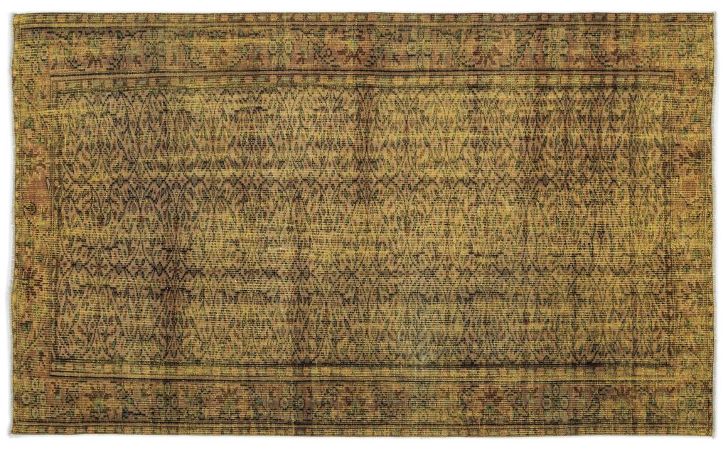 Apex Vintage Carpet Yellow 14583 160 x 260 cm