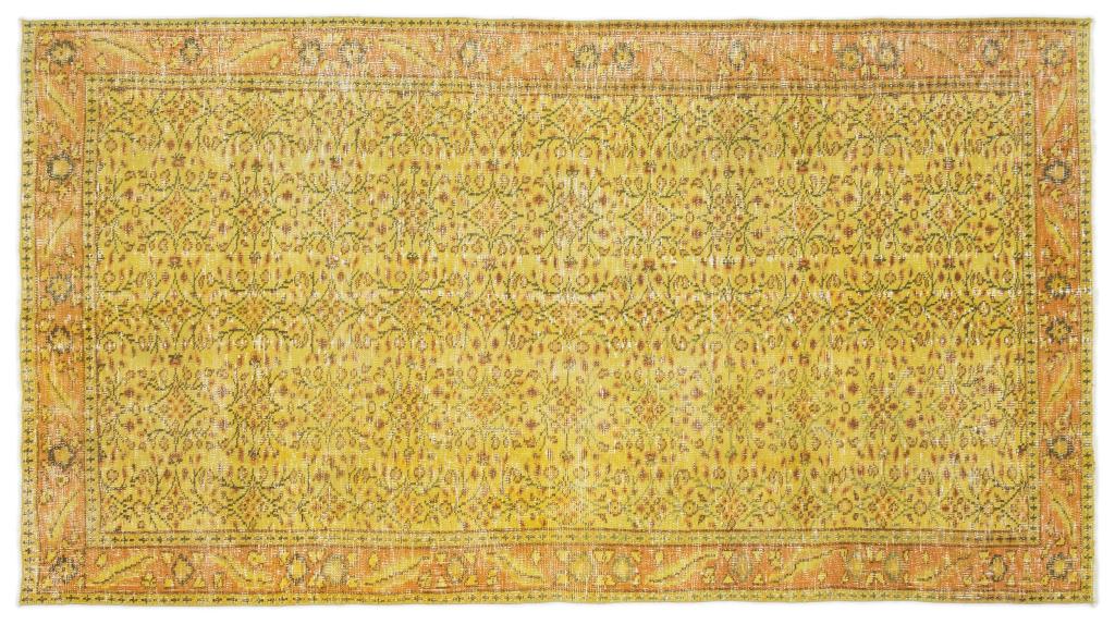 Apex vintage carpet yellow 16680 147 x 266 cm