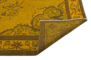 Apex vintage carpet yellow 19536 163 x 266 cm