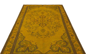 Apex vintage carpet yellow 19536 163 x 266 cm