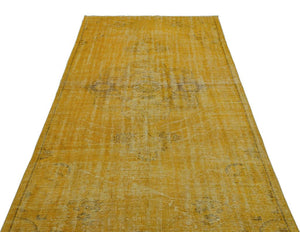 Apex Vintage Carpet Yellow 22707 145 x 270 cm