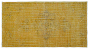 Apex Vintage Halı Sarı 22707 145 x 270 cm