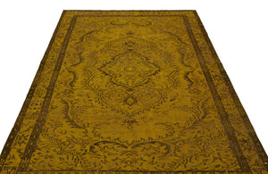 Apex Vintage Carpet Yellow 22981 175 x 258 cm