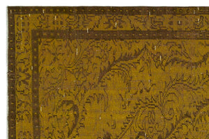 Apex Vintage Carpet Yellow 22981 175 x 258 cm