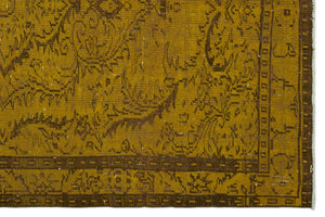 Apex Vintage Carpet Yellow 22981 175 x 258 cm