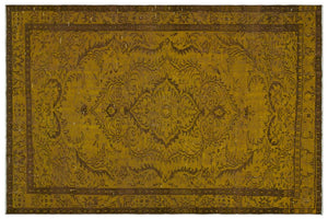 Apex Vintage Halı Sarı 22981 175 x 258 cm