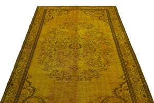 Apex Vintage Carpet Yellow 23182 150 x 260 cm