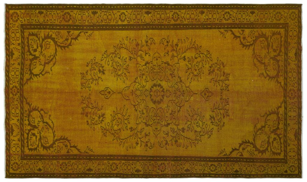 Apex Vintage Carpet Yellow 23182 150 x 260 cm