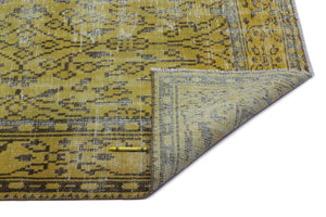 Apex Vintage Carpet Yellow 23665 180 x 287 cm