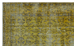 Apex Vintage Carpet Yellow 23665 180 x 287 cm