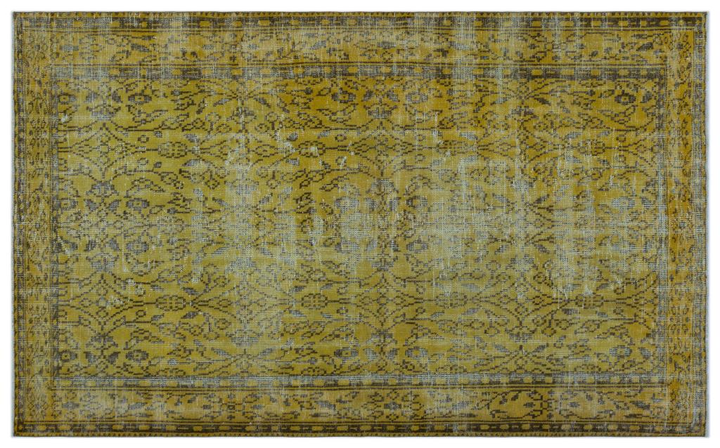 Apex Vintage Carpet Yellow 23665 180 x 287 cm