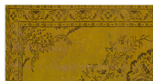 Apex Vintage Carpet Yellow 24306 153 x 273 cm