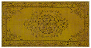 Apex Vintage Halı Sarı 24306 153 x 273 cm