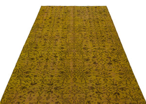 Apex Vintage Carpet Yellow 24307 146 x 244 cm