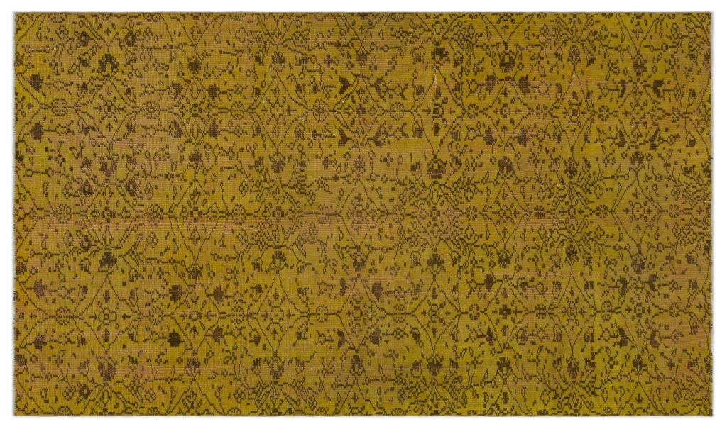 Apex Vintage Carpet Yellow 24307 146 x 244 cm