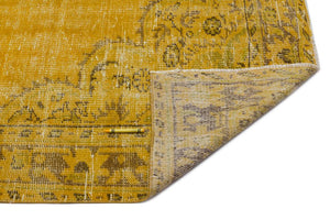 Apex Vintage Carpet Yellow 24308 176 x 285 cm