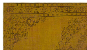 Apex Vintage Carpet Yellow 24310 154 x 268 cm