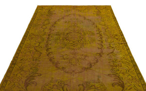 Apex Vintage Carpet Yellow 24312 179 x 277 cm