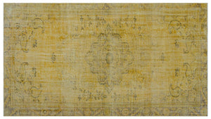 Apex Vintage Carpet Yellow 24321 170 x 304 cm