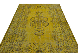 Apex Vintage Carpet Yellow 25643 178 x 291 cm