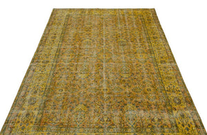 Apex Vintage Halı Sarı 25654 162 x 278 cm