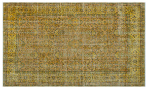 Apex Vintage Halı Sarı 25654 162 x 278 cm