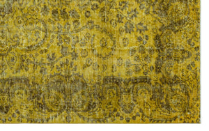 Apex Vintage Carpet Yellow 27204 156 x 255 cm