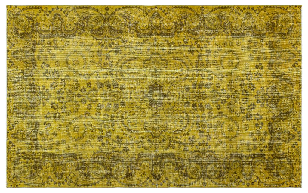 Apex Vintage Carpet Yellow 27204 156 x 255 cm