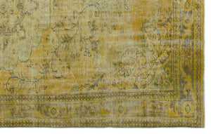 Apex Vintage Carpet Yellow 27394 185 x 294 cm