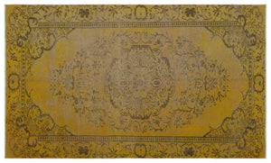 Apex Vintage Halı Sarı 27397 160 x 267 cm
