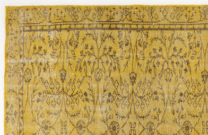 Apex Vintage Carpet Yellow 3292 165 x 285 cm