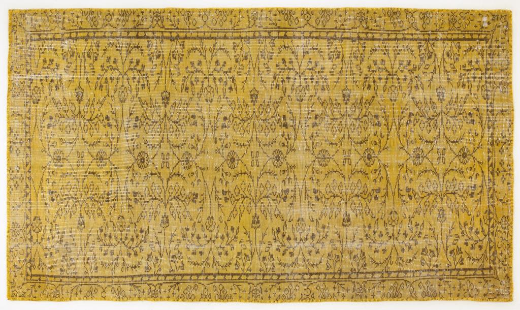 Apex Vintage Carpet Yellow 3292 165 x 285 cm