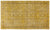 Apex Vintage Carpet Yellow 3292 165 x 285 cm