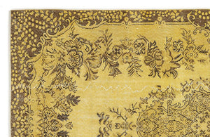 Apex Vintage Halı Sarı 7151 163 x 278 cm