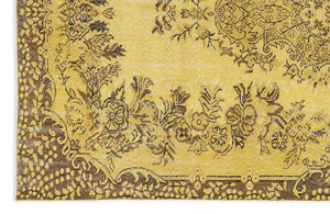 Apex Vintage Halı Sarı 7151 163 x 278 cm